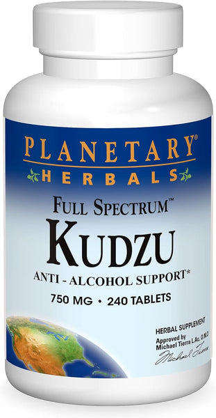 Planetary Herbals, Kudzu Full Spectrum 750mg, 240 ct