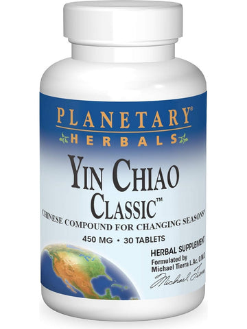 Planetary Herbals, Yin Chiao Classic, 30 ct