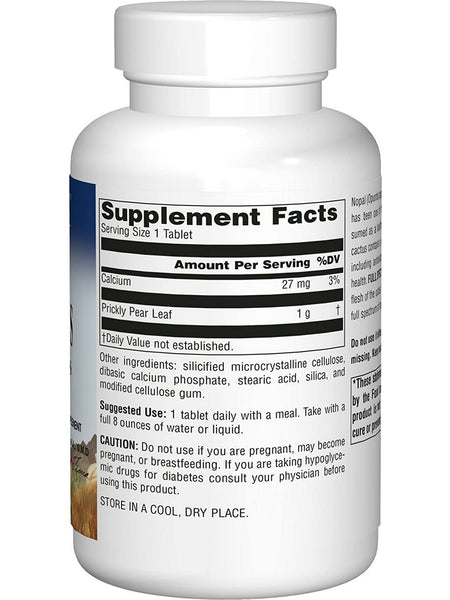 Planetary Herbals, Nopal Cactus, Full Spectrum™ 1000 mg, 120 Tablets