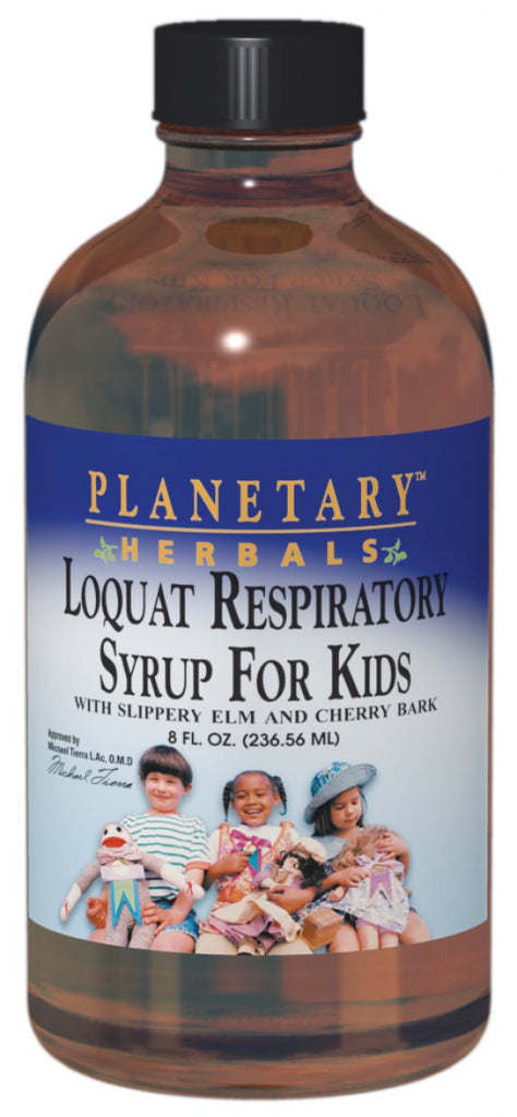 Planetary Herbals, Loquat Respiratory Syrup for Kids, 4 oz