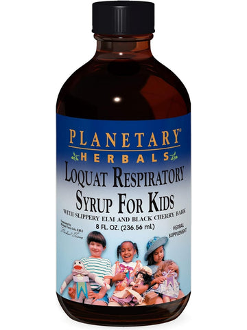 Planetary Herbals, Loquat Respiratory Syrup for Kids, 8 oz