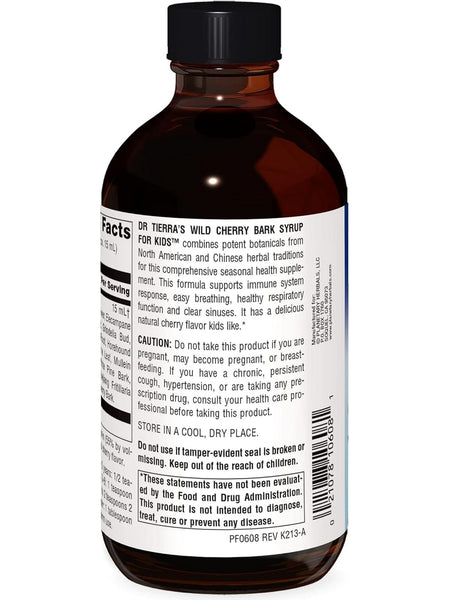 Planetary Herbals, Dr. Tierra's Wild Cherry Bark Syrup for Kids, 8 oz