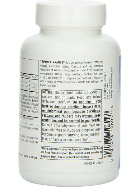 Planetary Herbals, Triphala Laxative 690 mg, 60 Capsules