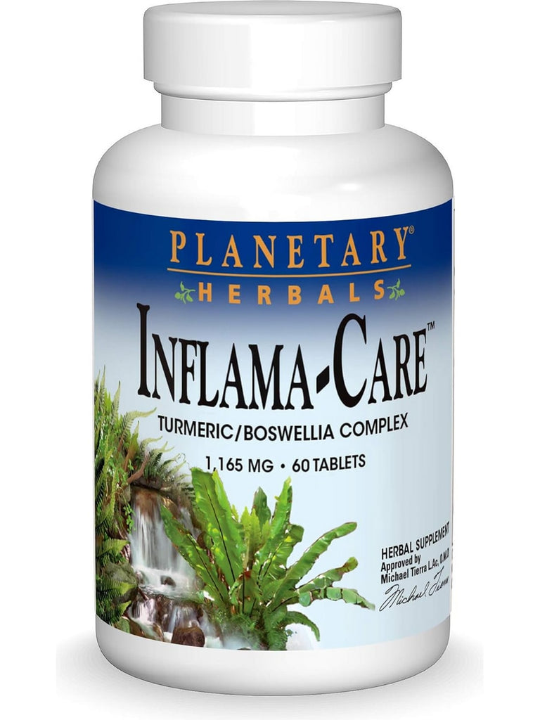 Planetary Herbals, Inflama-Care, 60 ct