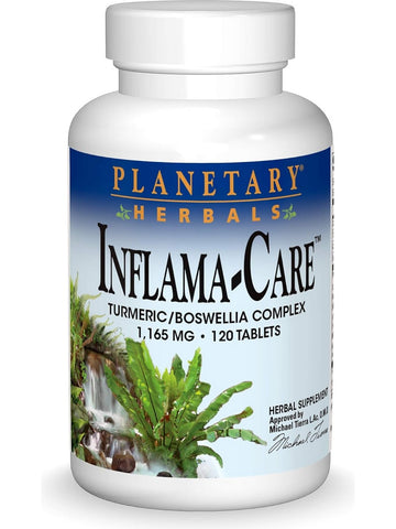 Planetary Herbals, Inflama-Care, 120 ct