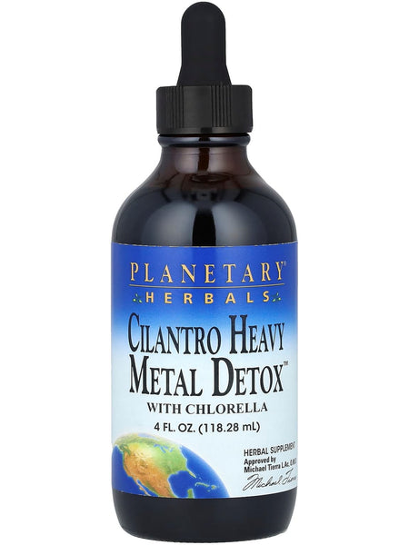 Planetary Herbals, Cilantro Heavy Metal Detox with Chlorella, 4 fl oz