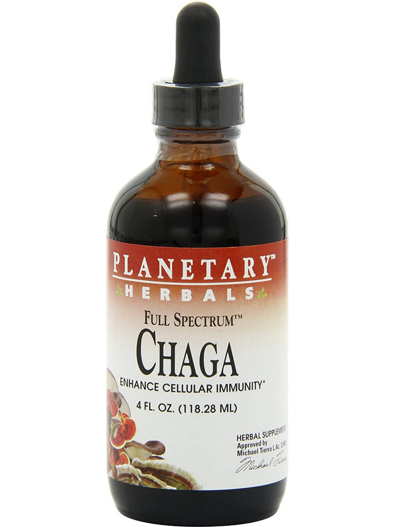 Planetary Herbals, Chaga, Full Spectrum, 4 fl oz