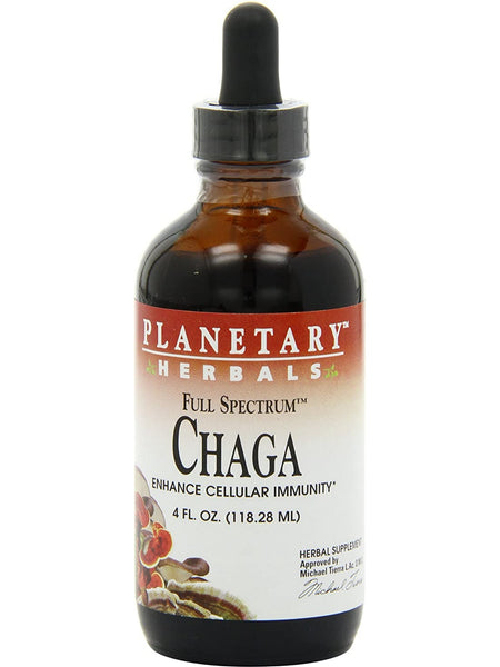 Planetary Herbals, Chaga, Full Spectrum, 4 fl oz