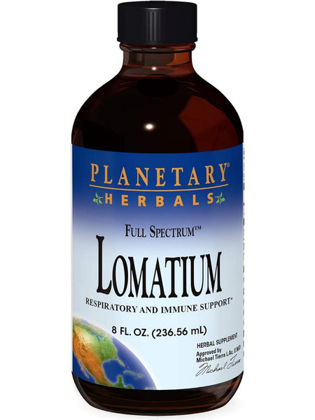Planetary Herbals, Lomatium, Full Spectrum, 8 fl oz