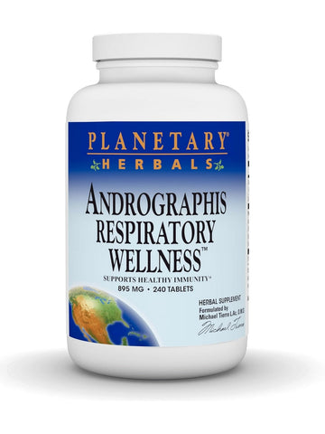 Planetary Herbals, Andrographis Respiratory Wellness™ 895 mg, 240 Tablets