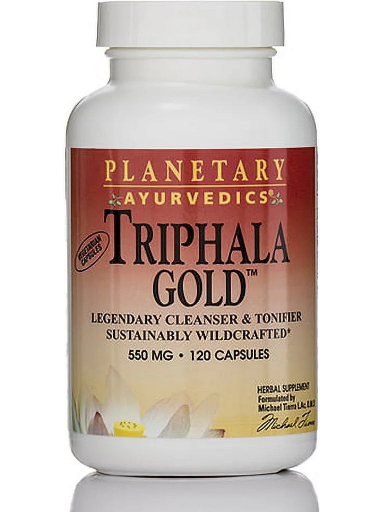 Planetary Ayurvedics, Triphala Gold 550mg, 120 ct