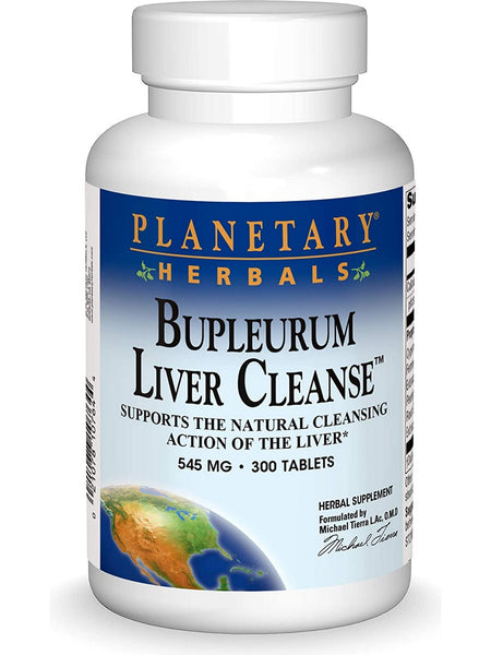 Planetary Herbals, Bupleurum Liver Cleanse™, 300 Tablets