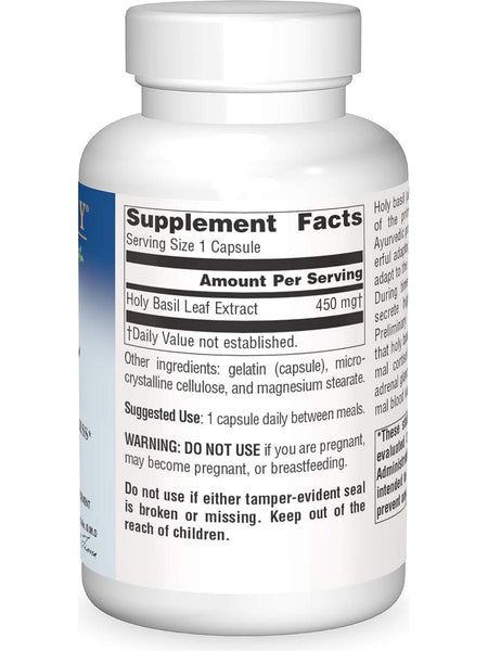 Planetary Herbals, Holy Basil Extract 450 mg, 180 Capsules