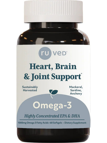 ruved, Omega-3, 60 Softgels
