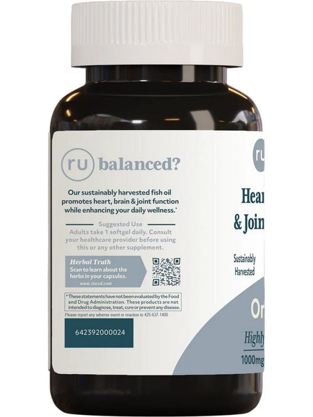 R-U-Ved, Omega-3, 60 Softgels