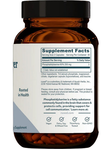 R-U-Ved, Phosphatidylserine, 60 Capsules