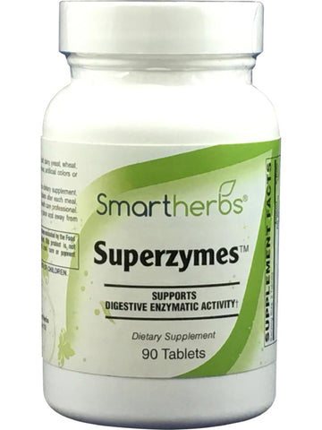 Smart Herbs, Superzymes, 90 tabs