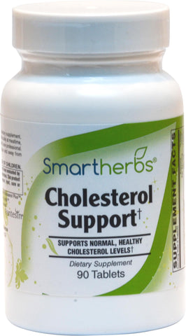 Smart Herbs, Cholesterol Support, 90 tabs