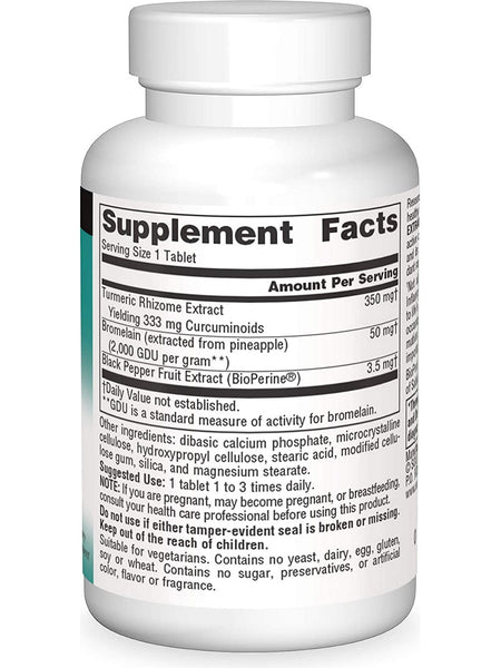 Source Naturals, Turmeric Extract, 50 tablets