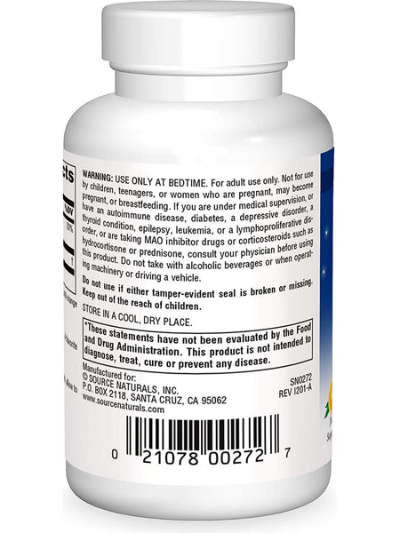 Source Naturals, Sleep Science® Melatonin 2.5 mg, Orange, 120 lozenges