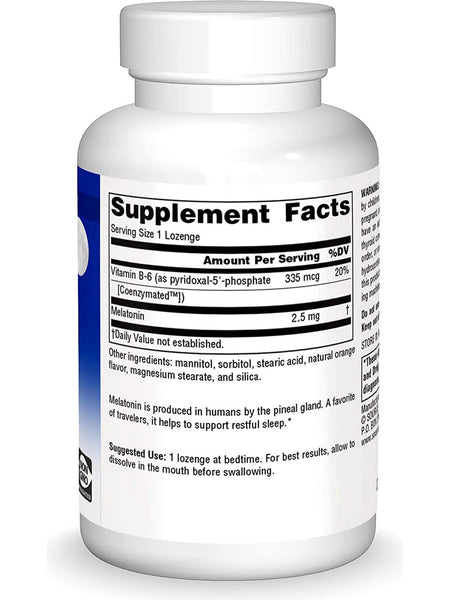 Source Naturals, Sleep Science® Melatonin 2.5 mg, Orange, 120 lozenges