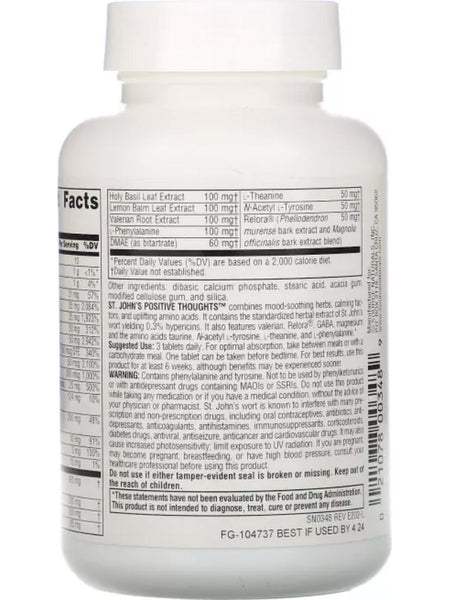 Source Naturals, St. John's Positive Thoughts™, 45 tablets