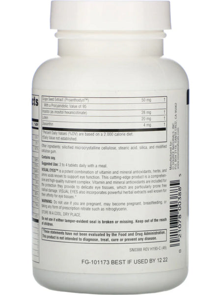 Source Naturals, Visual Eyes™ Multi-Nutrient Complex, 90 tablets