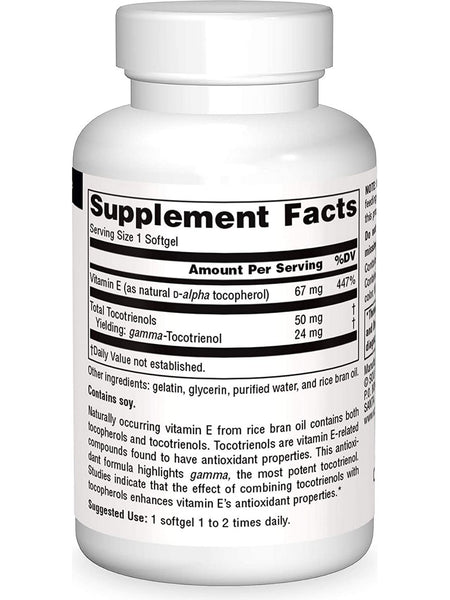 Source Naturals, Tocotrienol Antioxidant Complex 50 mg, 30 softgels