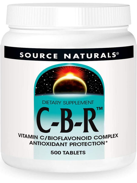 Source Naturals, C-B-R™ Vitamin C/Bioflavonoid Complex, 500 tablets