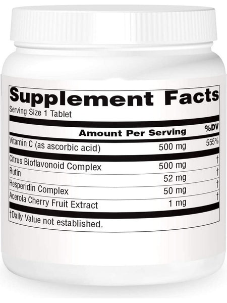 Source Naturals, C-B-R™ Vitamin C/Bioflavonoid Complex, 500 tablets