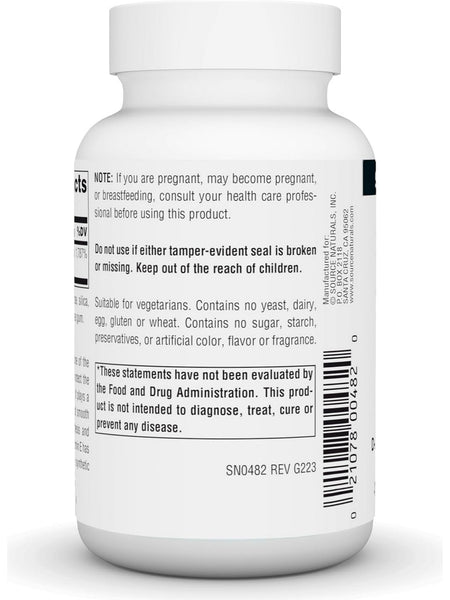 Source Naturals, Vitamin E d alpha Tocopherol 400 IU Succinate, 100 ct