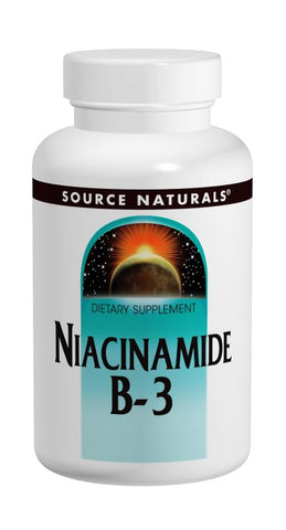 Source Naturals, Niacinamide B-3, 100mg, 250 ct