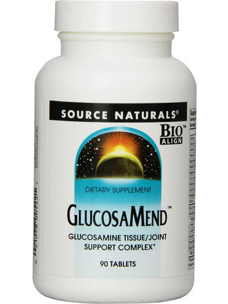 Source Naturals, GlucosaMend™ Glucosamine Tissue/Joint Support Complex 60 mg, 90 tablets