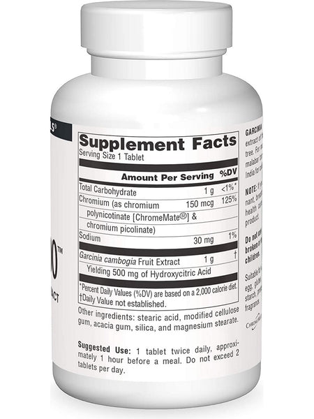 Source Naturals, Garcinia 1000™ Garcinia Cambogia Extract 1000 mg, 42 tablets