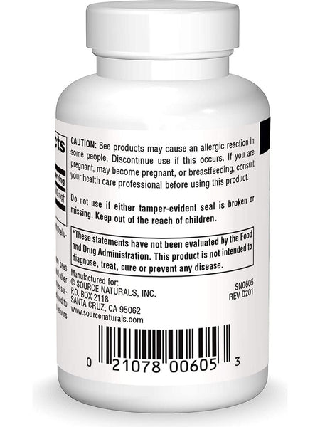 Source Naturals, Propolis 500 mg, 30 capsules