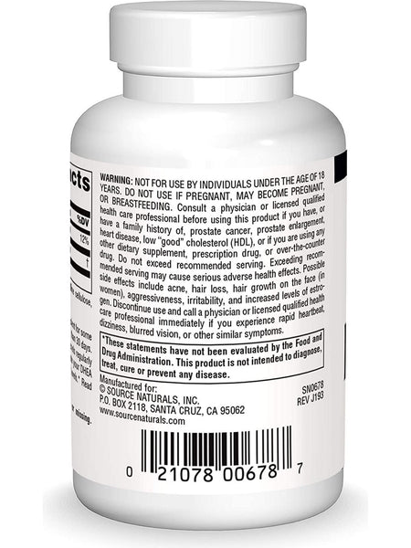 Source Naturals, Pregnenolone 25 mg, 120 tablets