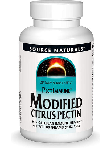 Source Naturals, Modified Citrus Pectin, PectImmune™ 100 gm Powder, 100 grams