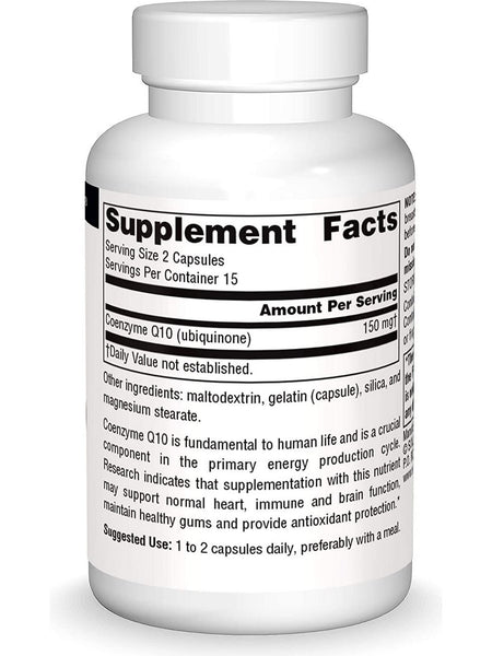 Source Naturals, Coenzyme Q10 75 mg, 30 capsules