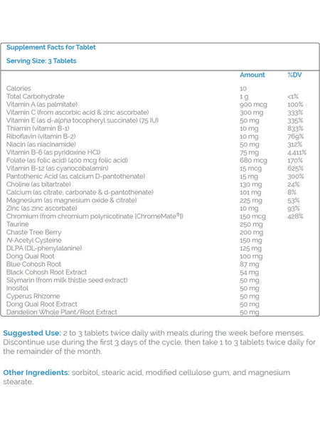 Source Naturals, Monthly Comfort™ PMS Formula, 42 tablets