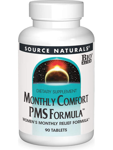Source Naturals, Monthly Comfort™ PMS Formula, 90 tablets
