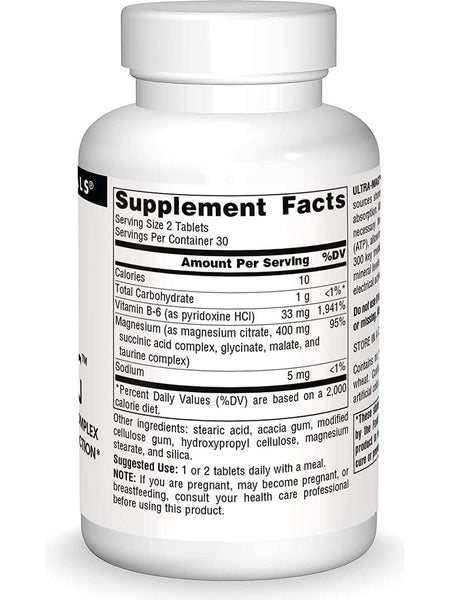 Source Naturals, Ultra-Mag™, 60 tablets