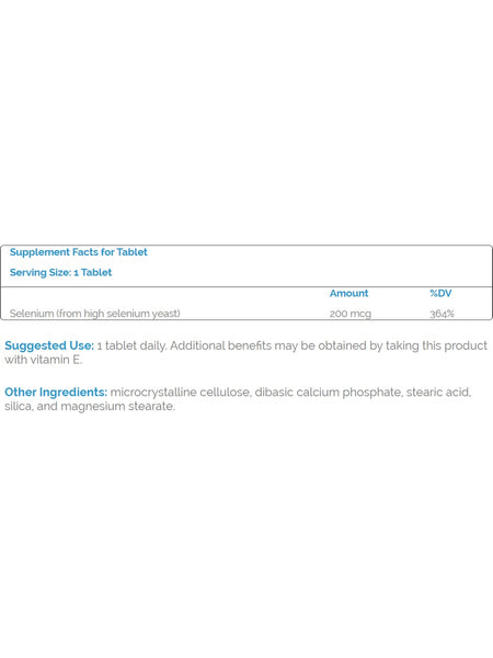 Source Naturals, Selenium 200 mcg, 60 tablets