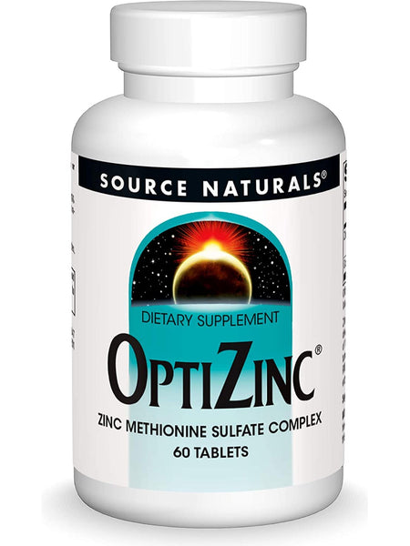 Source Naturals, OptiZinc, 30mg, 60 ct