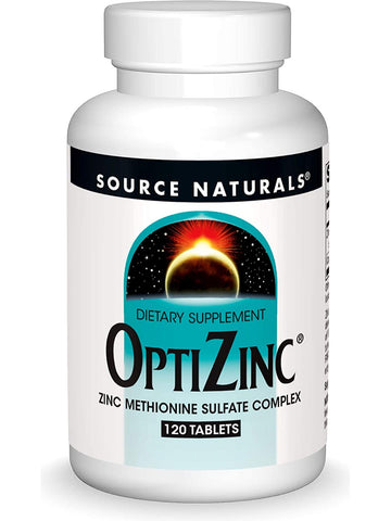 Source Naturals, OptiZinc, 30mg, 120 ct