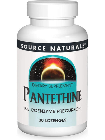Source Naturals, Pantethine 25 mg, 30 lozenges