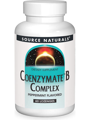 Source Naturals, Coenzymate Vitamin B Complex, Peppermint, 60 Lozenges