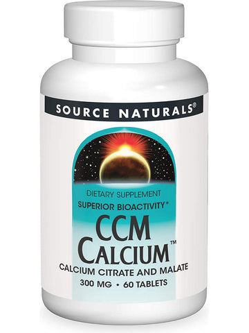 Source Naturals, CCM Calcium™ 300 mg, 60 tablets
