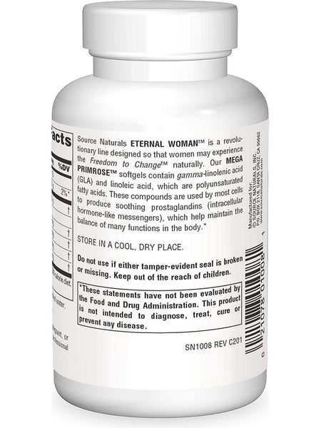 Source Naturals, Eternal Woman™ Mega Primrose™ 1350 mg, 30 softgels