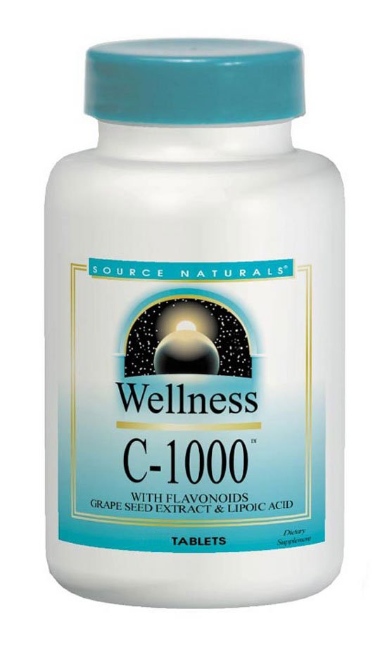 Source Naturals, Wellness C-1000, 100 ct