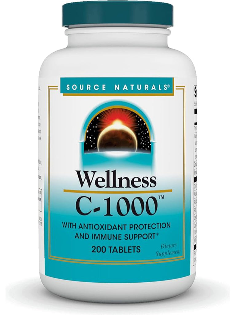 Source Naturals, Wellness C 1000, 200 ct